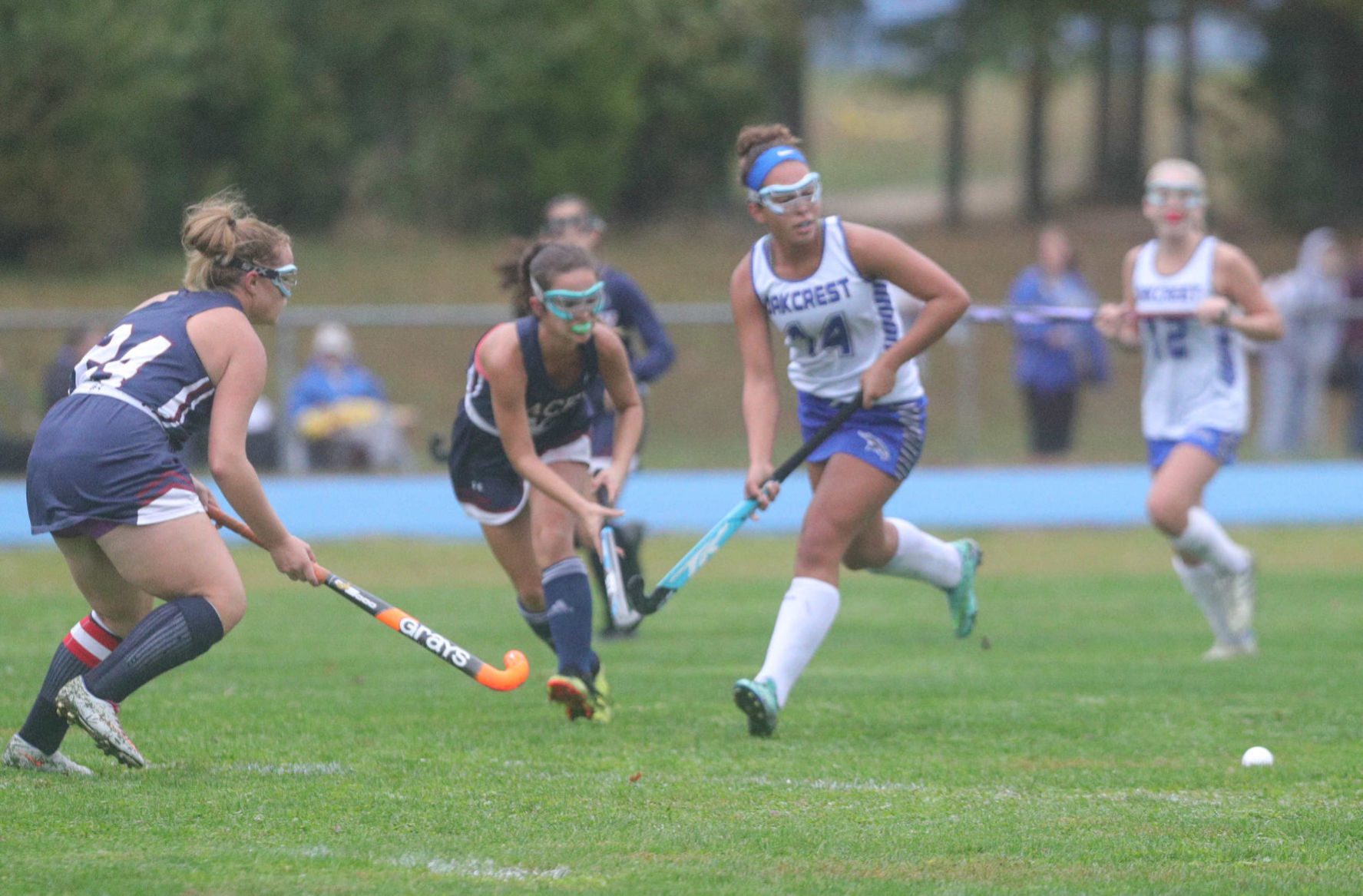 Lacey vs Oakcrest Field Hockey game